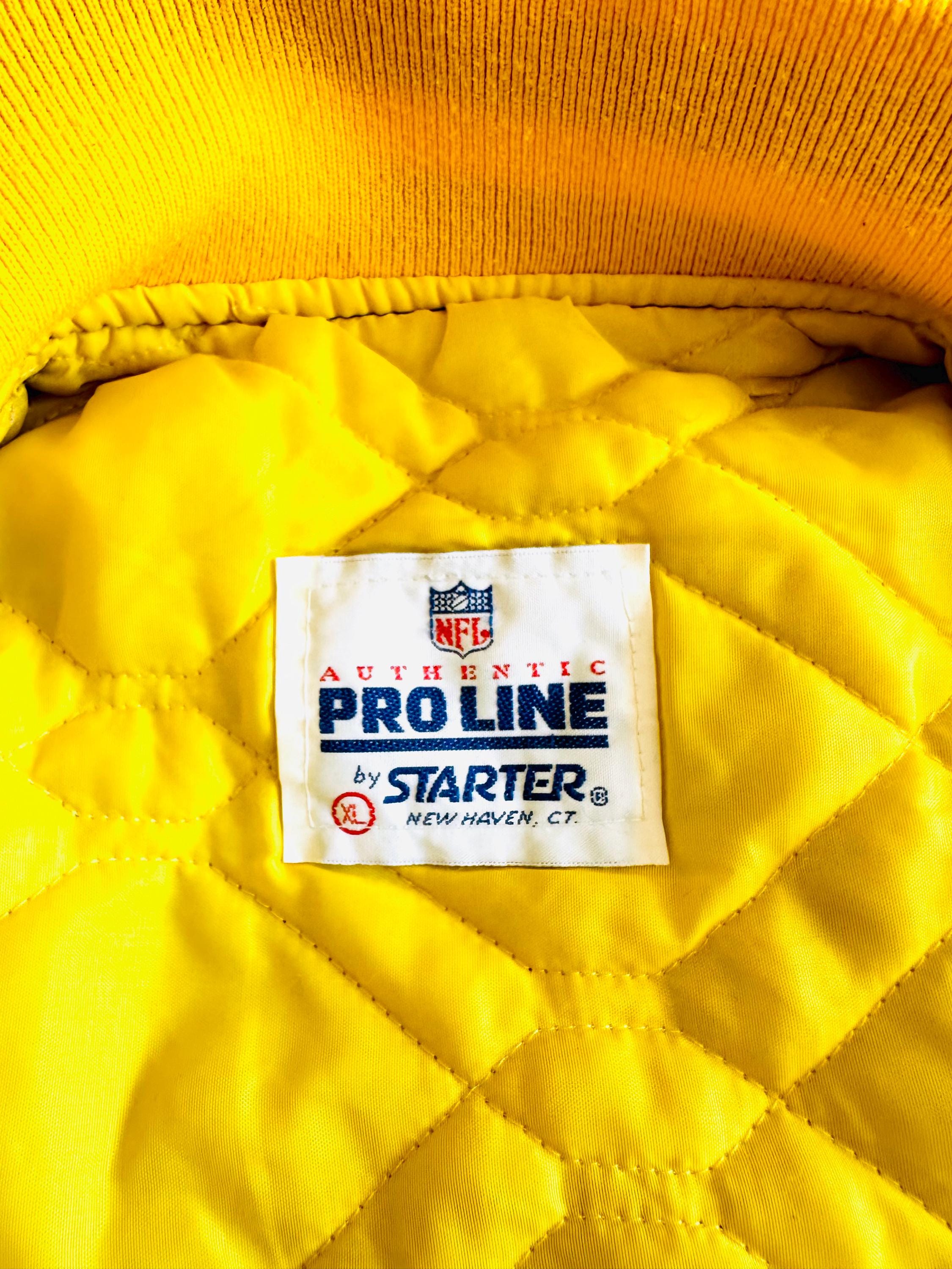 Starter NFL Pro Line ジャケット XL packers Vintage Starter Jacket Green Bay Packers Men's Large Pro