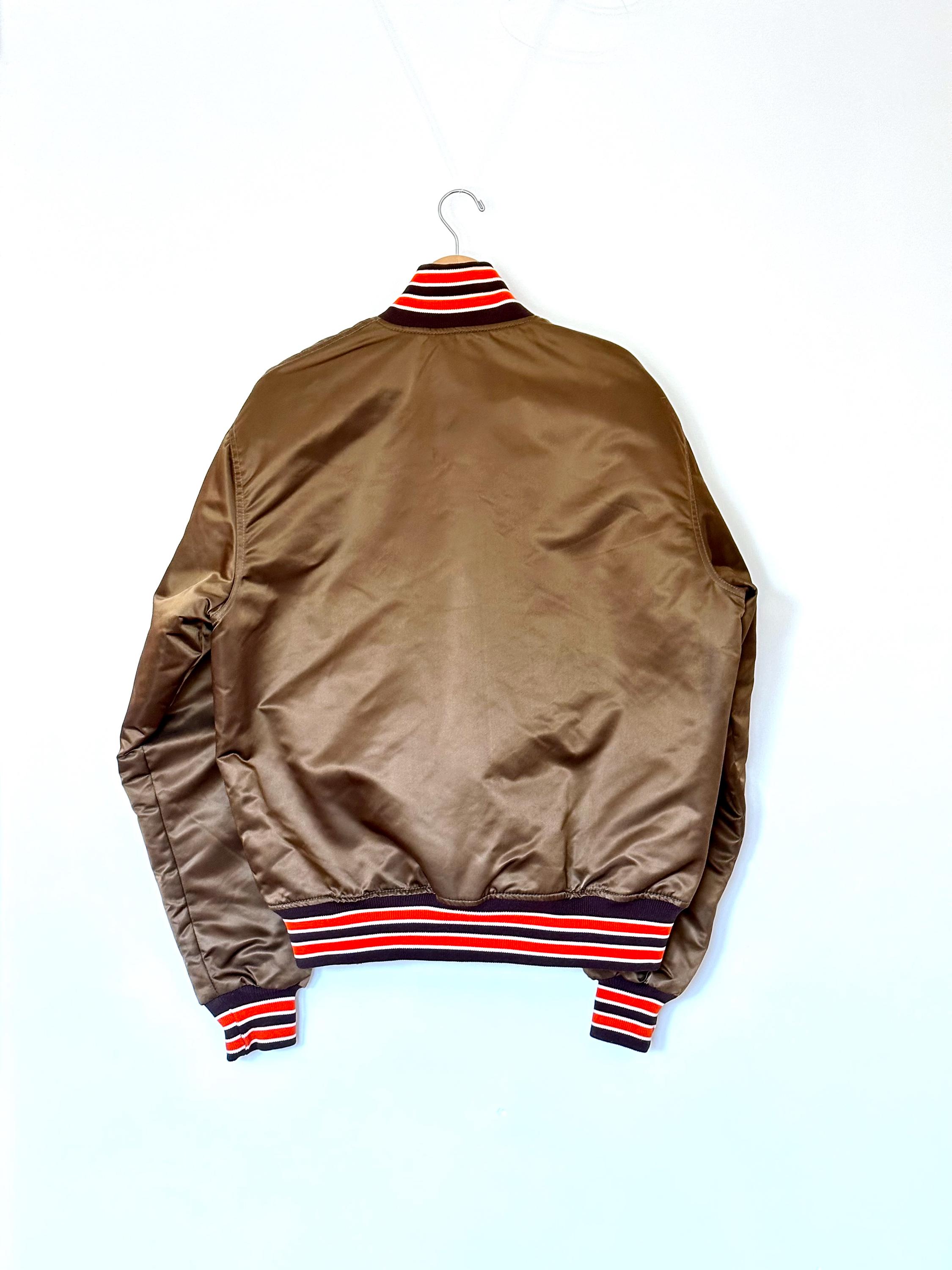 VINTAGE STARTER PRO LINE CLEVELAND BROWNS FULL ZIPP NO HOOD
