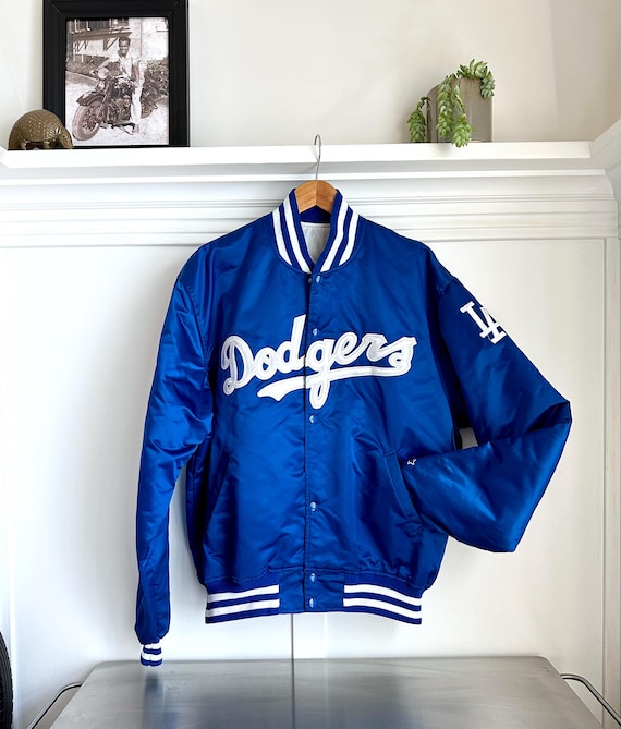 Vintage LA Dodgers Diamond Collection Satin Starter Jacket - Size