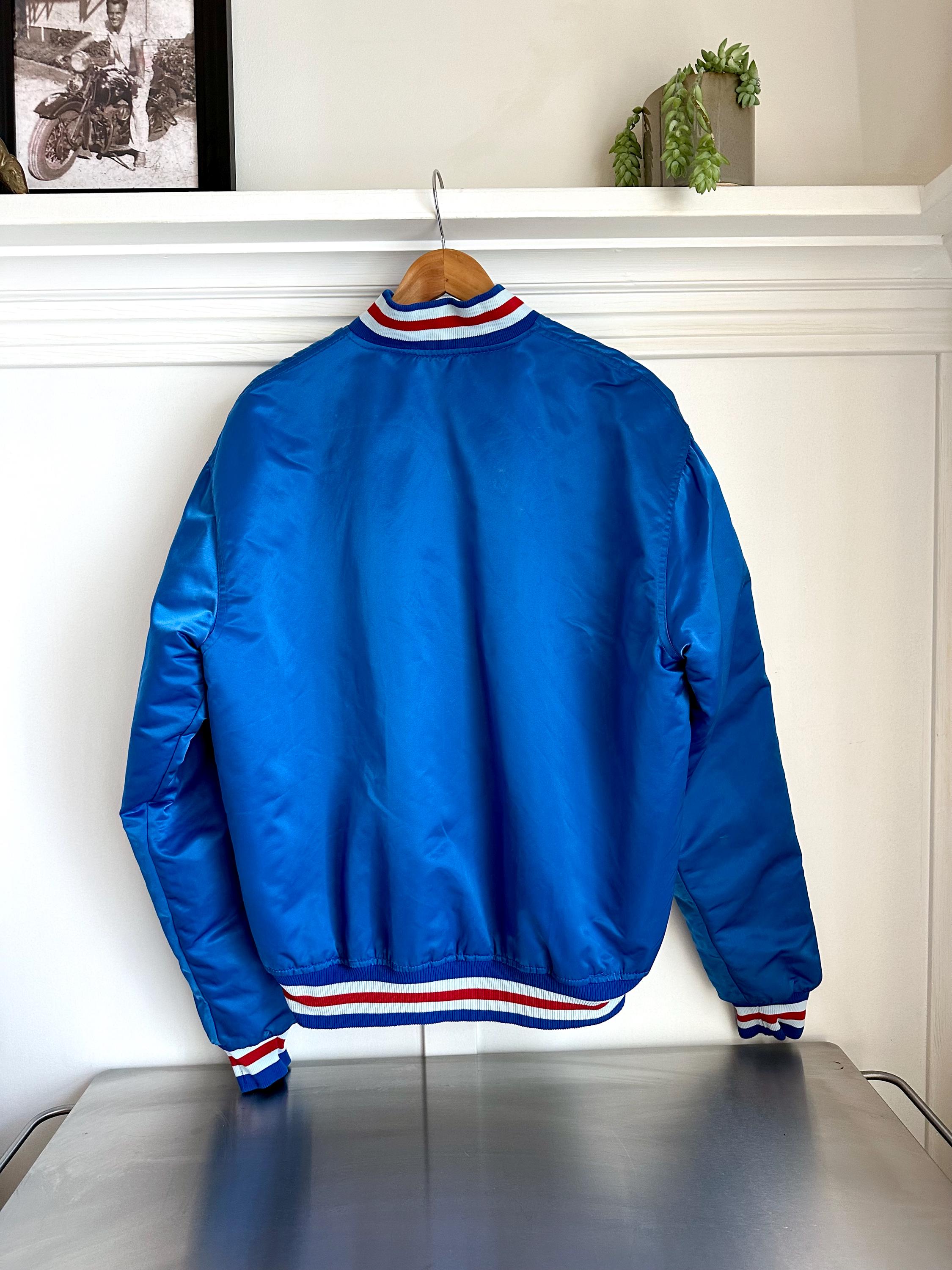 Vintage Chicago Cubs Satin Starter Jacket - Size XL - Made in USA