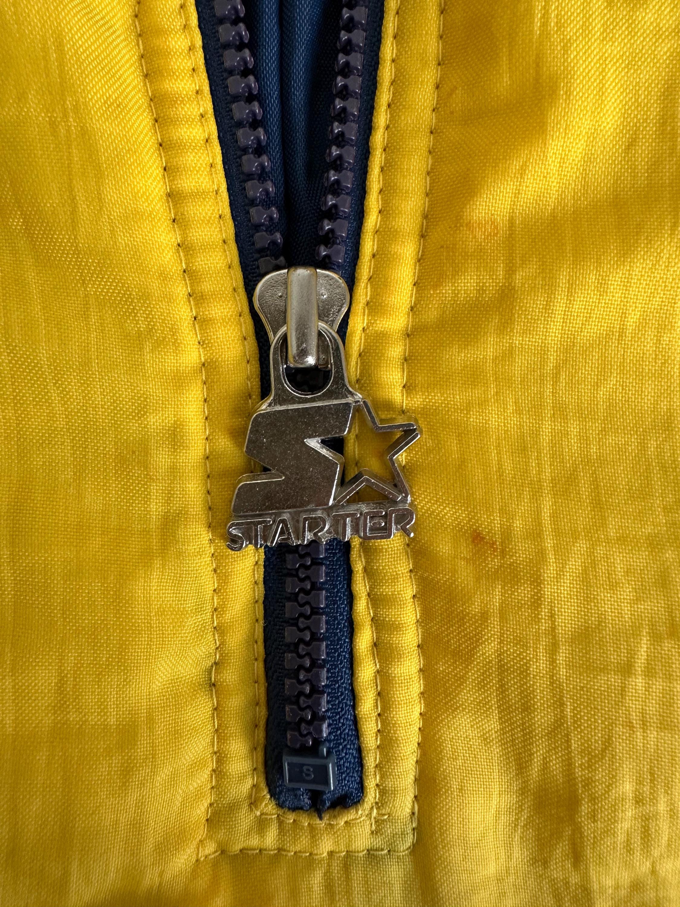 Vintage Michigan 1/2 Zip Anorak Pullover Starter Jacket - XL - Etsy