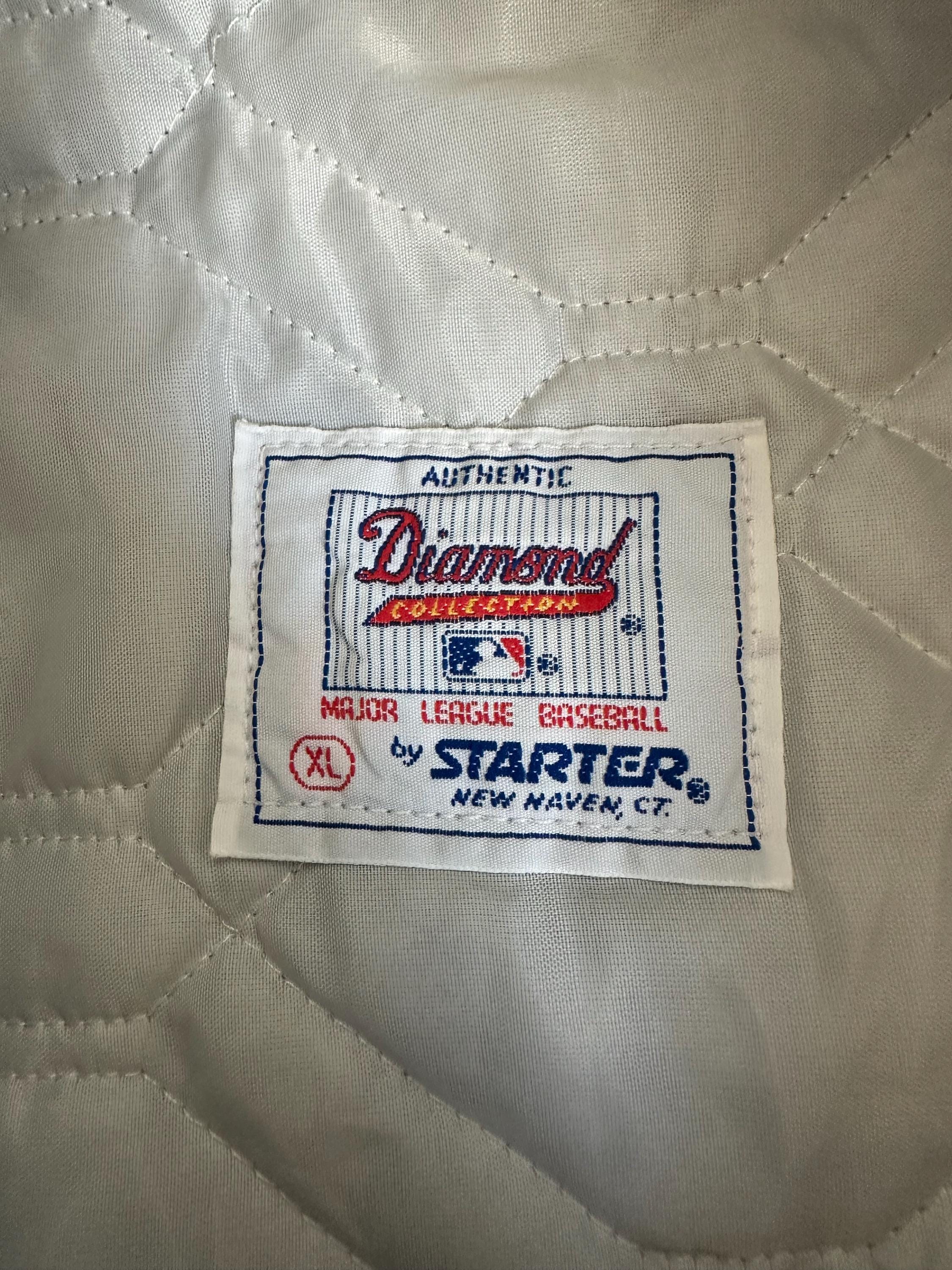 Vintage LA Dodgers Diamond Collection Satin Starter Jacket - Size