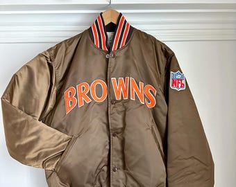 Cleveland Browns Vintage NFL Pro Line Starter Jacket Large - Etsy