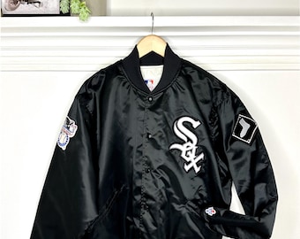 Chicago White Sox Vintage 90s Starter Satin Bomber Jacket - MLB