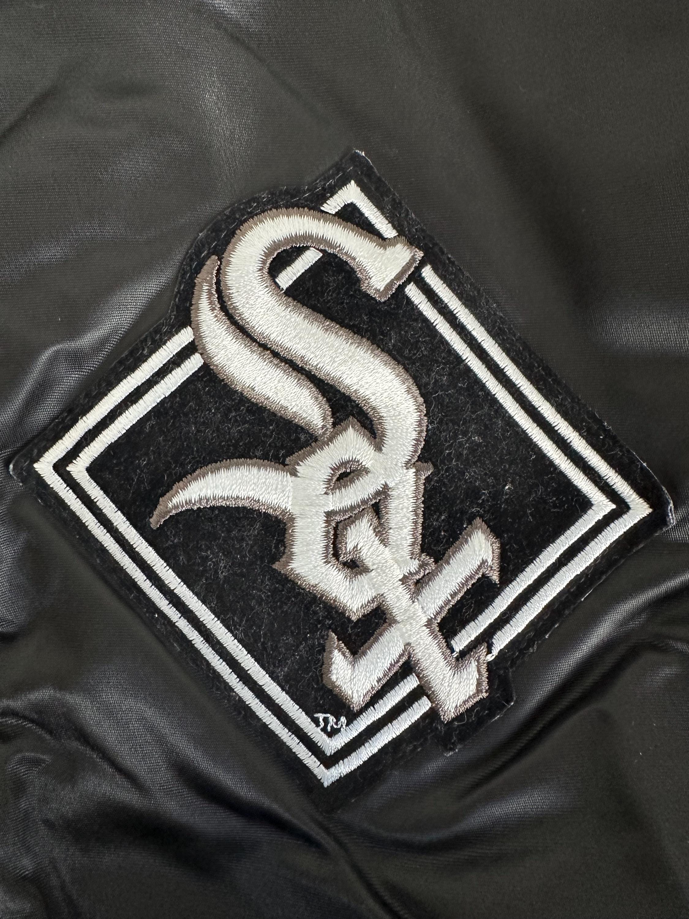 Vintage Chalk Line Chicago White Sox Satin Bomber Jacket