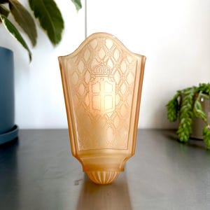 1930s Moe Bridges Slip Shade Covers Art Deco