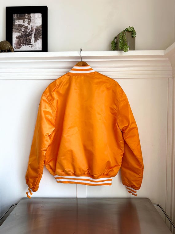 Vintage Tampa Bay Buccaneers NFL Starter Satin Bomber Jacket