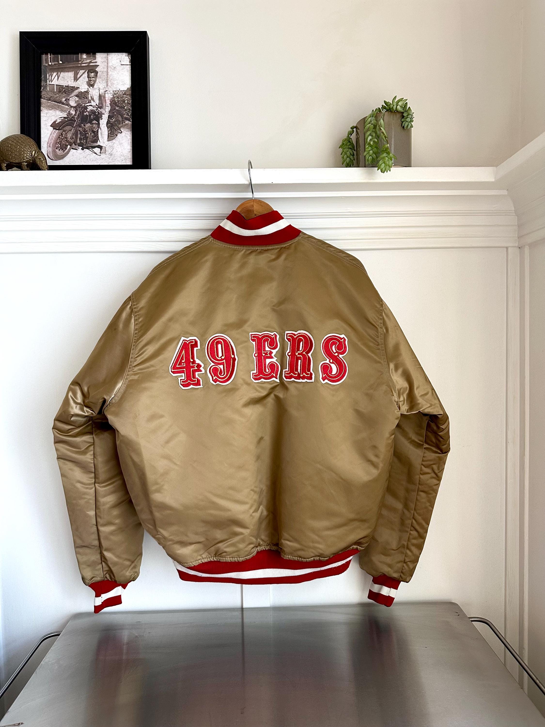 RARE Vintage Reversible San Francisco 49ers Satin Starter Jacket