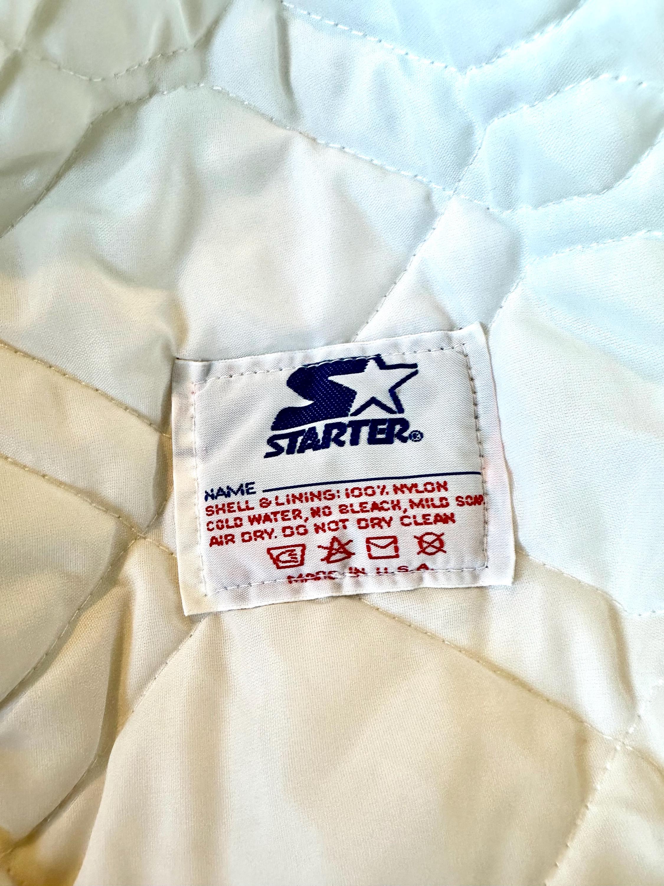 Chicago Bears Vintage Starter Pro Line Satin Bomber Jacket Chicago Bears Vintage Starter Pro Line Satin Bomber Jacket
