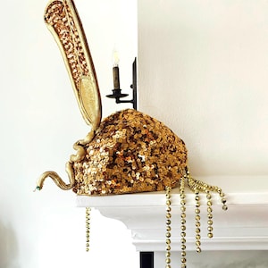 1960s Vintage Cleopatra Headpiece with Snake
