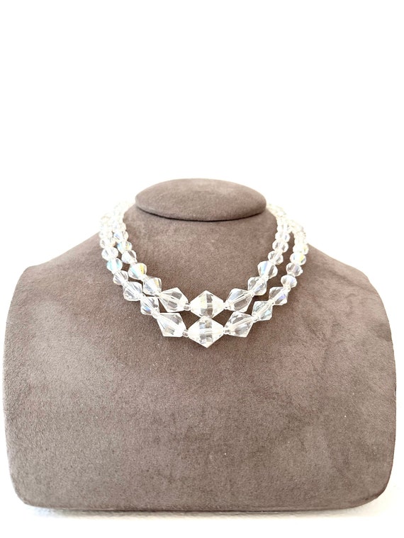 50s Trapezoidal AB Crystal Choker