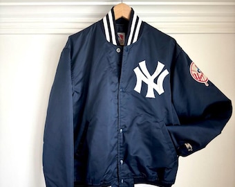Vintage 1990s New York Yankees Starter Diamond Collection Satin