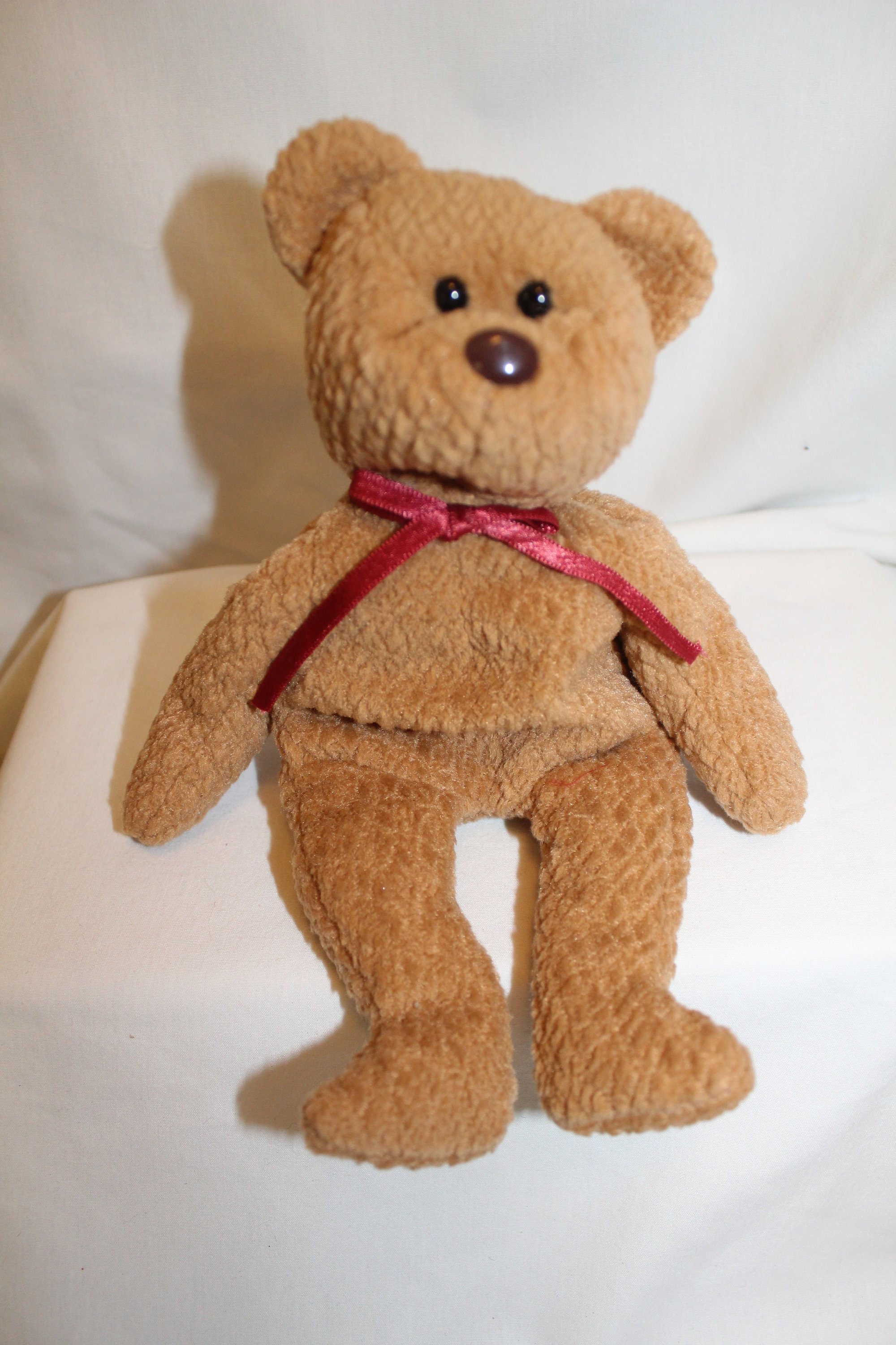 curly beanie baby value without tag