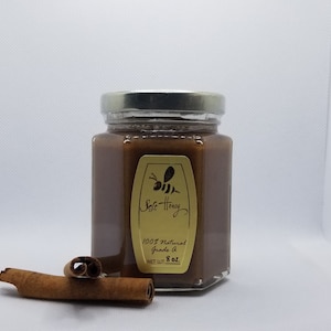 Cinnamon and raw honey 8oz.-Honey from Long Island  NY -Wildflower Honey.