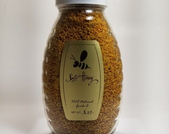 Raw Bee Pollen Granules, Wildflower, 8oz.- Long Island, NY. 100% Pure-Organic