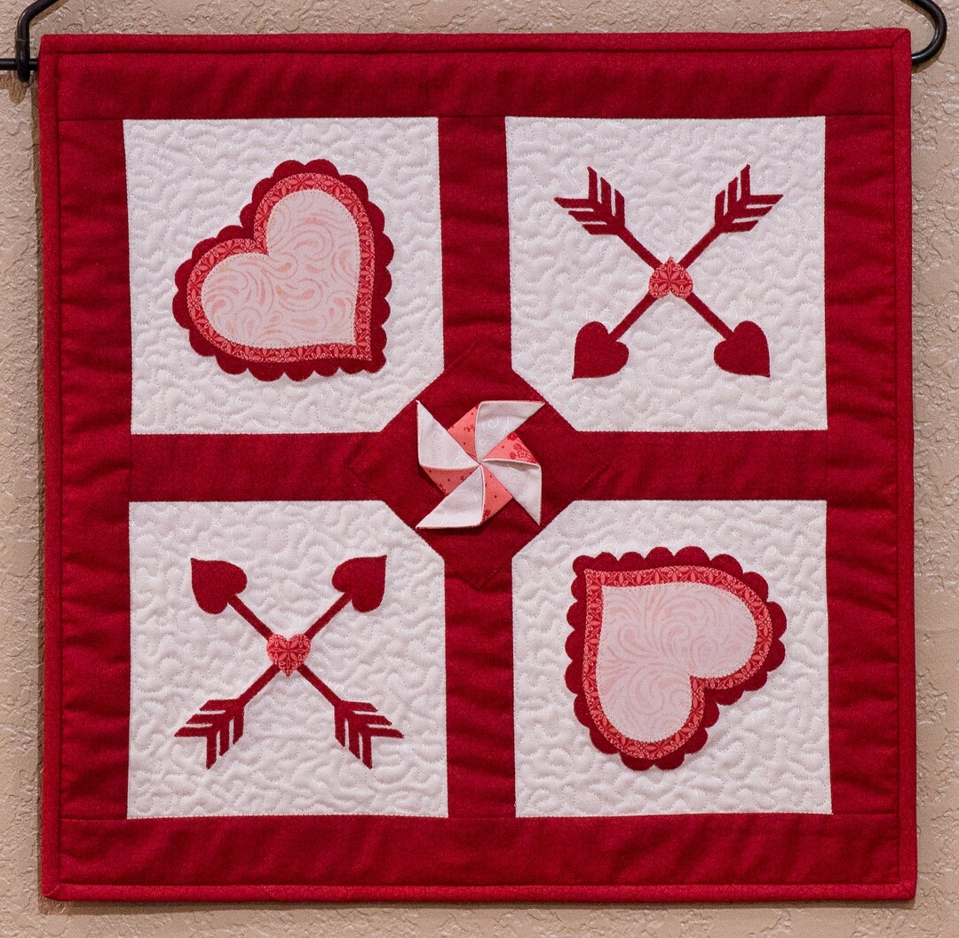 Valentines Wall Hanging Quilt Pattern - Etsy