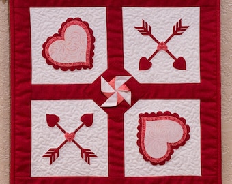 Valentines Wall Hanging Quilt Pattern