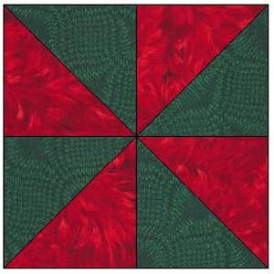 Pinwheel Quilt Block Pattern image 3