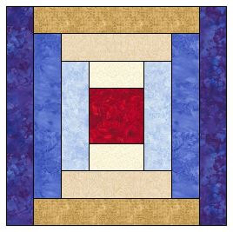 Courthouse Steps Quilt Pattern Printable Free