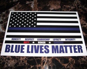 blue lives matter etsy