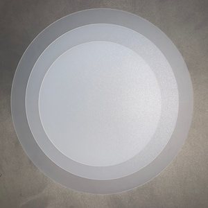 15cm | 20cm | 25cm | 30cm | Drum Lampshade Diffuser |  Translucent Polypropylene