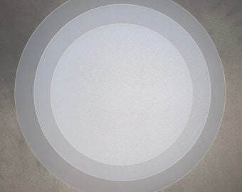 35cm | 40cm |Drum Lampshade Diffuser |  Translucent polypropylene