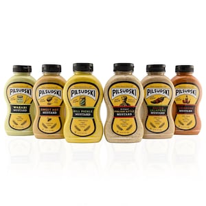 Pilsudski Brand Specialty Mustard Sampler 6 Pack