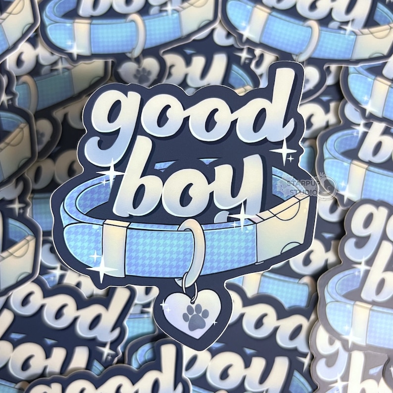 Good Boy/good Girl Pet Play Vinyl Sticker Etsy