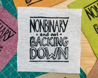Patch: Nonbinary and Not Backing Down