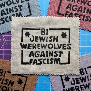 Patch: Bi Jewish Werewolves Against Fascism