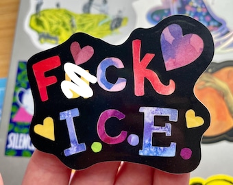 Autocollant : Au diable la GLACE ! (LEVEE DE FONDS !)