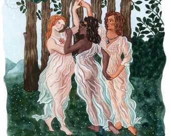 Impression d'art : Les Trois Grâces
