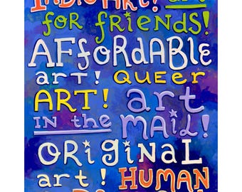 Art Print: Indie Art!