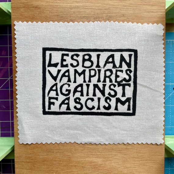 Patch: Lesbian Vampires Against Fascism