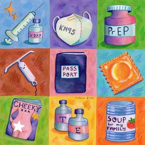 Art Print: Things the US Government Doesn't Want You to Have