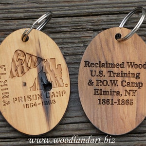 Custom Wooden Keychains Laser Cut and Laser Engraved image 6