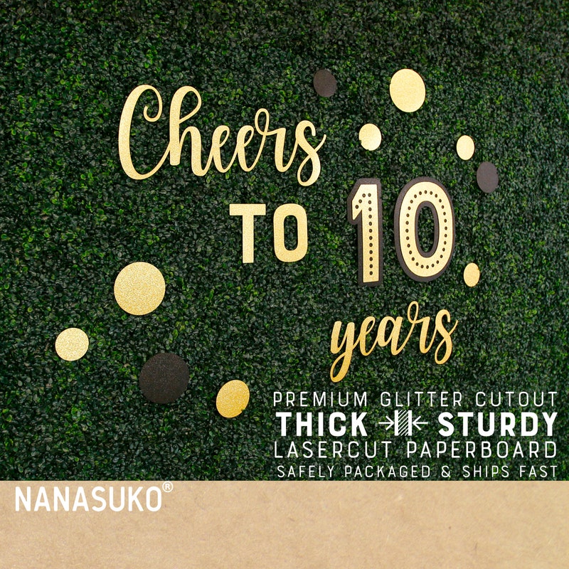 We Still Do Custom Name 10th Anniversary Backdrop