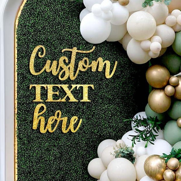 Text Diy Backdrop Personalized Backdrop - Etsy