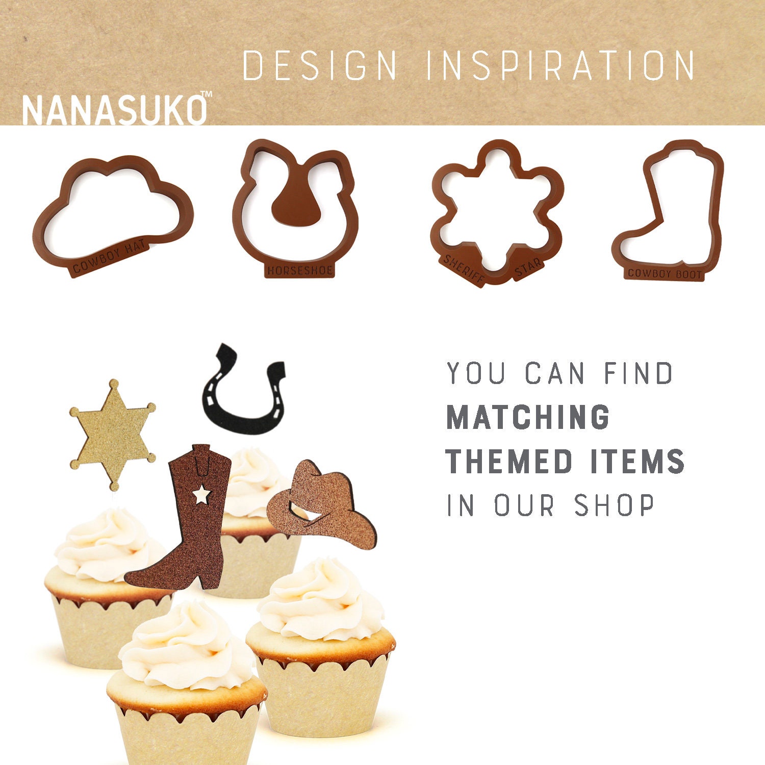 Western Cookie Cutters Cowboy Cookie Cutters Nash Bash My Etsy