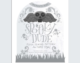 Spooky Dude Plush - PDF Sewing Pattern