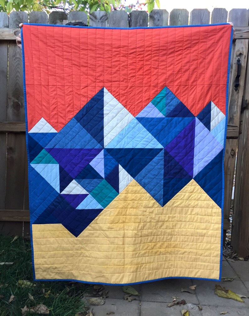 Mountain Baby PDF Quilt Pattern Etsy