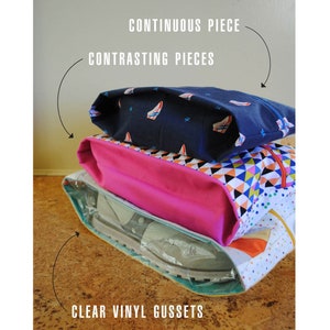 Let's Go An Expandable Bag for Shoes & Travel PDF Pattern image 2