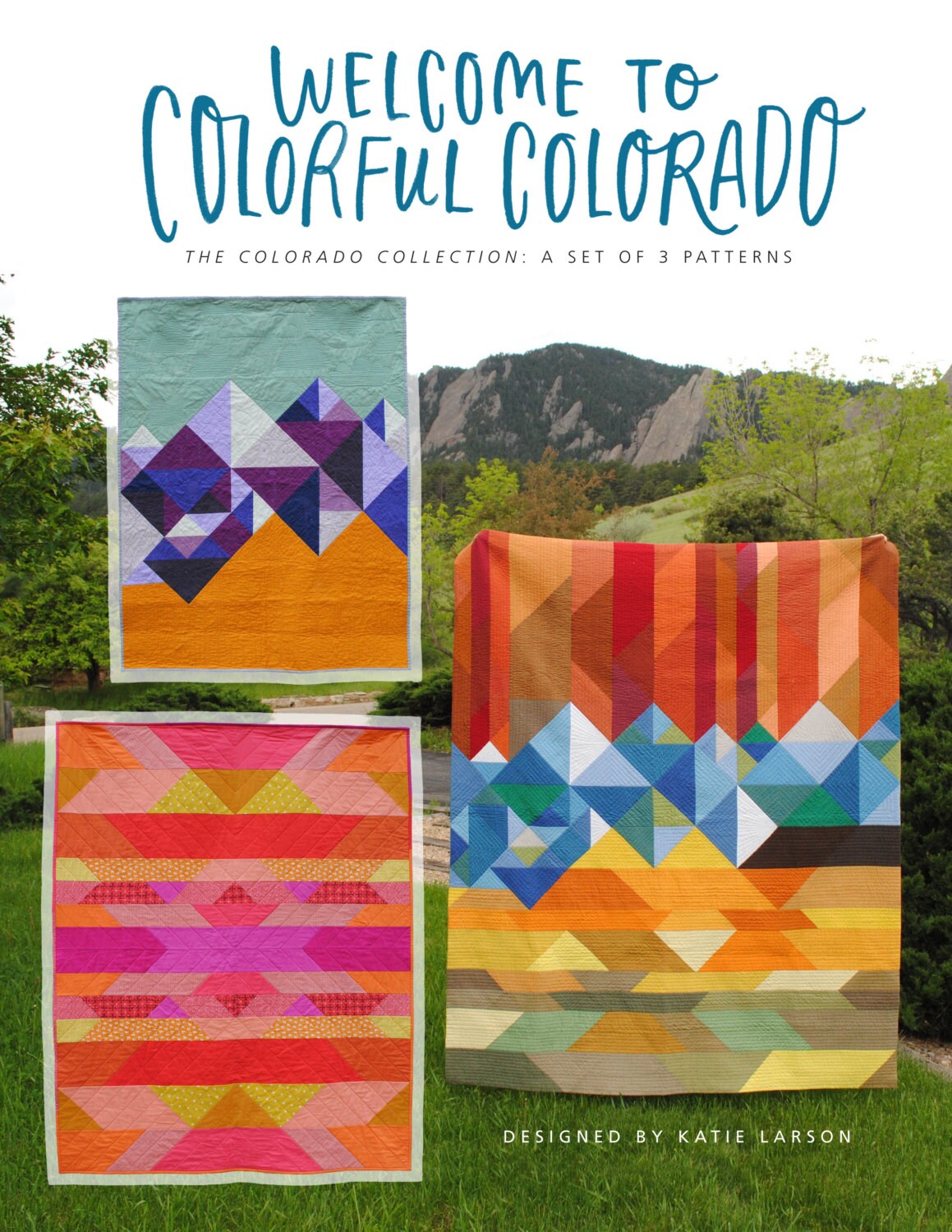The Colorado Collection A set of 3 patterns PDF Quilt Etsy
