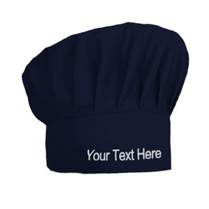 Embroidered Chef Hat Adjustable Elastic Baker Kitchen Cooking Chef Cap ...