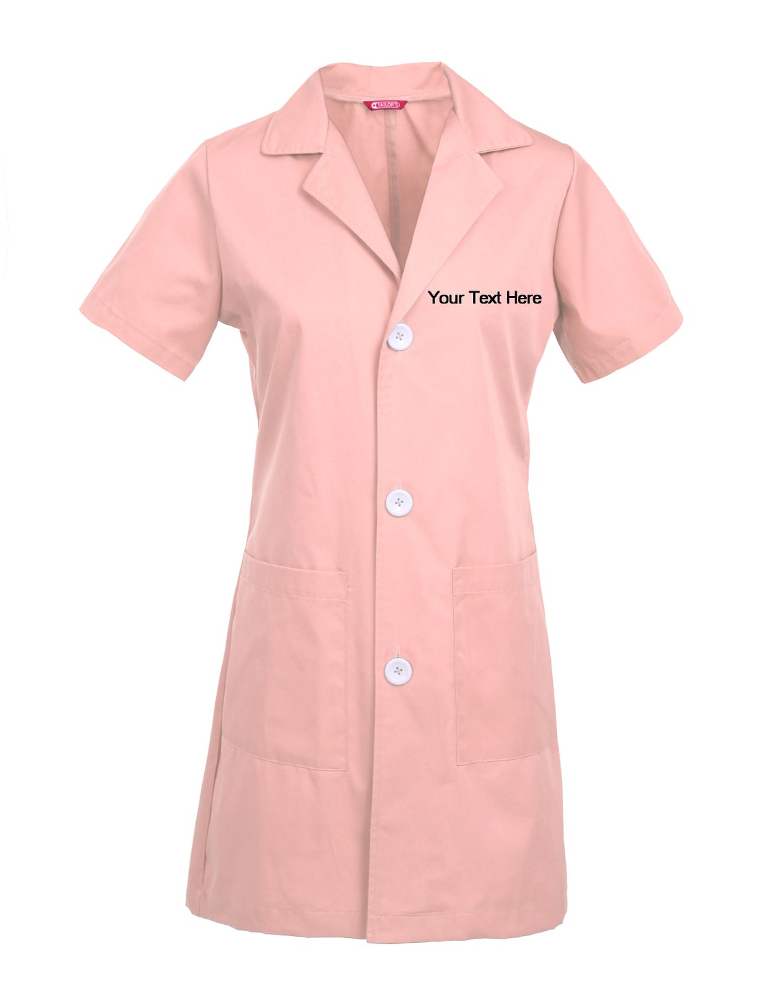 Personalized Customizable Embroidered Women's Lab Coat Etsy