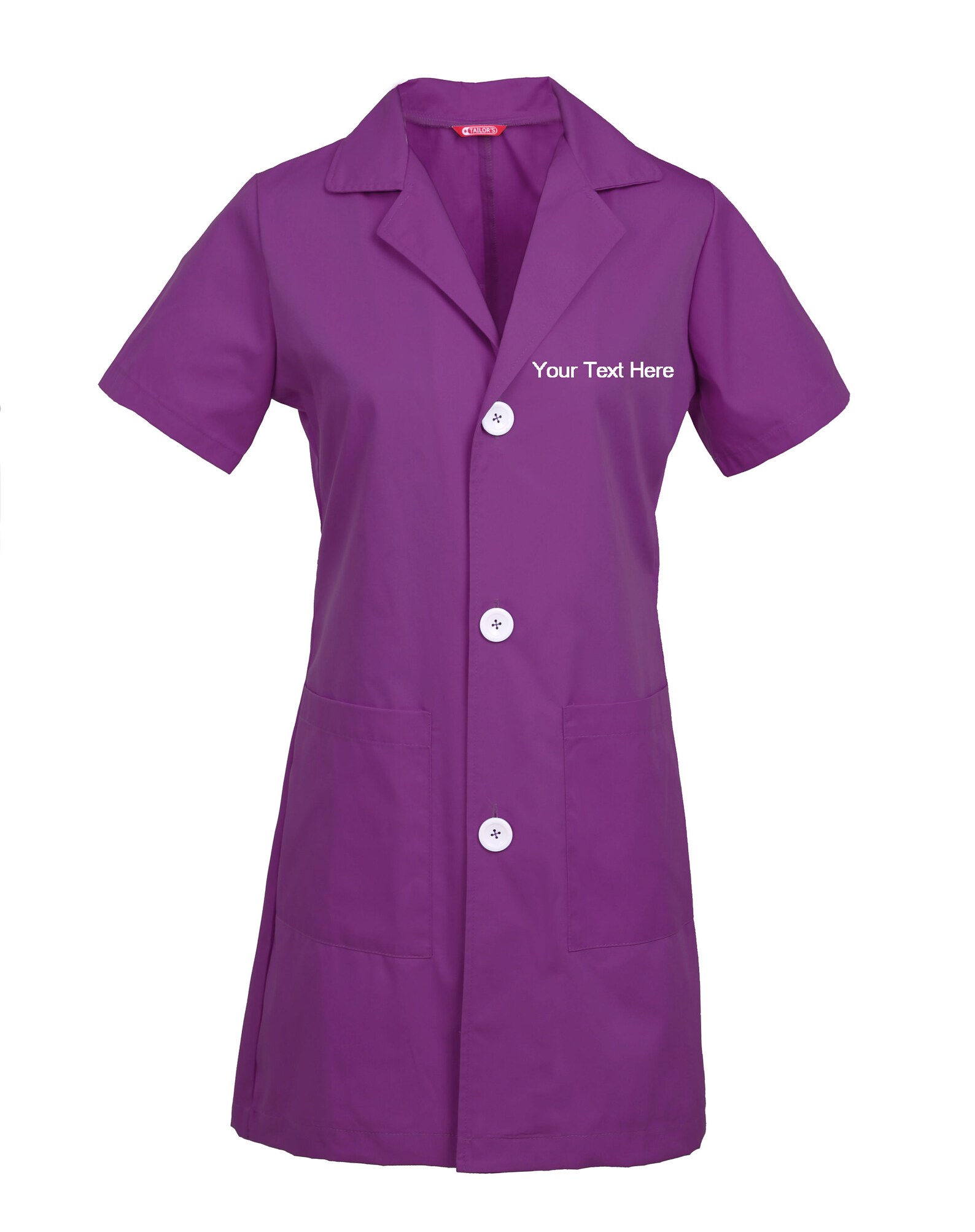 Personalized Customizable Embroidered Women's Lab Coat Etsy