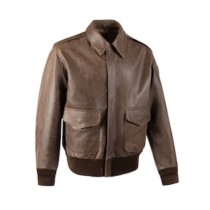 Legendary Flying Fortress Vintaged A-2 Leather Flight Jacket - LIMITED EDITION!