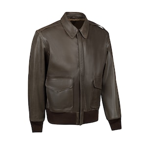 Legendary Flying Fortress Vintage A-2 Goatskin Leather Flight Jacket