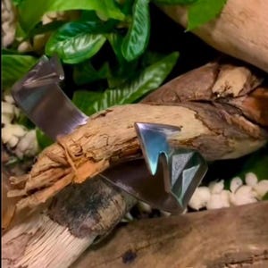 Hand engraved electro etched Polynesian style cuff bracelet!
