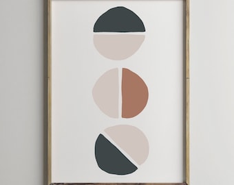 Printable Minimalist Wall Art, Modern Abstract Art Print